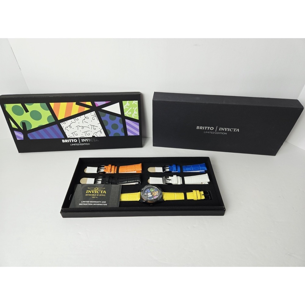 Britto Invicta watch limited edition band‎ set 32403